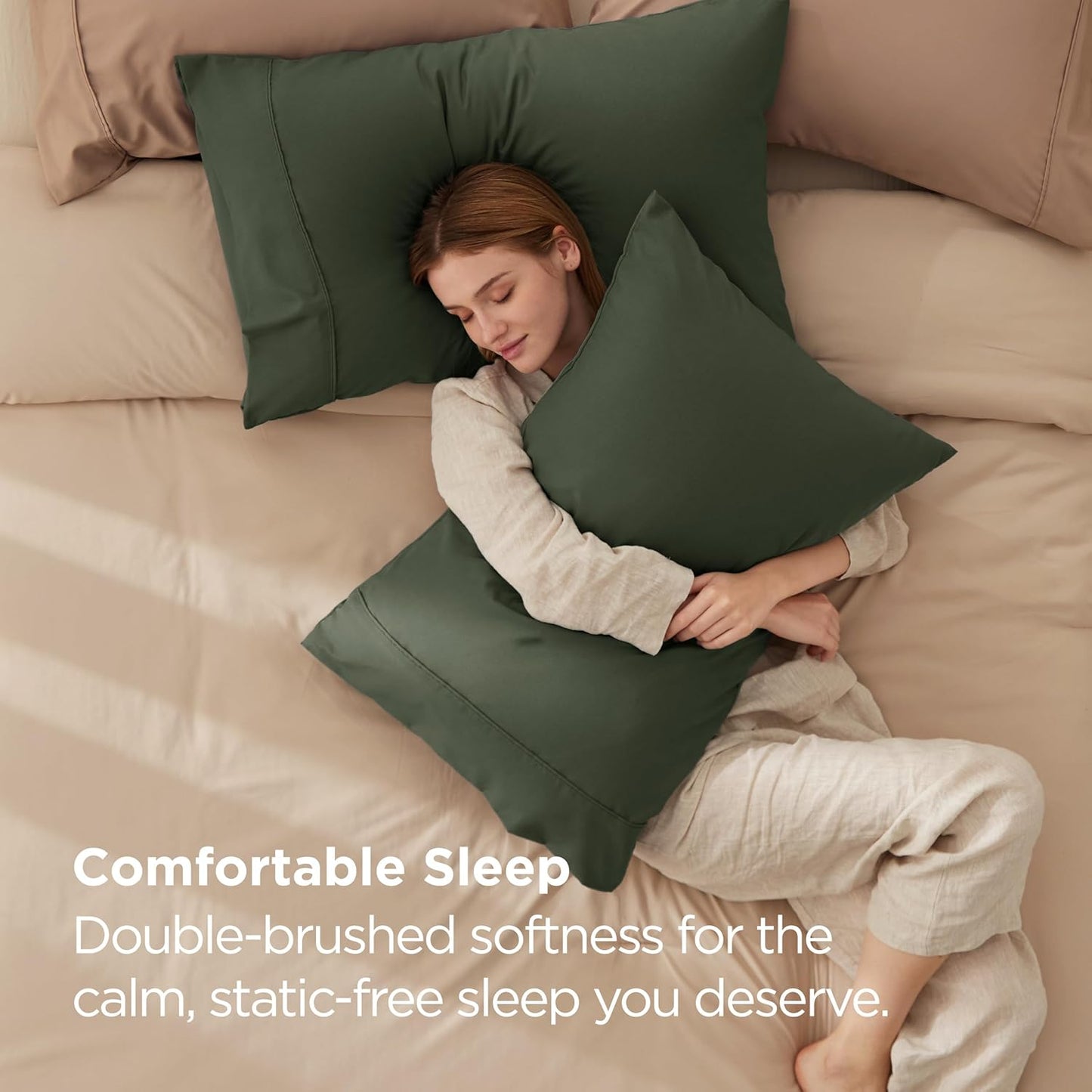 Soft Brushed Microfiber Pillow Case | Wrinkle Fade Resistant