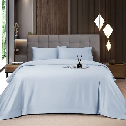Shilucheng Cooling Bamboo Sheets 4-6PC | Hotel Luxury 16" Deep Pocket | Silky Soft Wrinkle Resistant