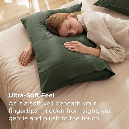 Soft Brushed Microfiber Pillow Case | Wrinkle Fade Resistant