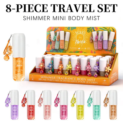 SOLO EN IBIZA 8-Piece Mini Fragrance Set | 30ml Travel Size Body & Hair Mist