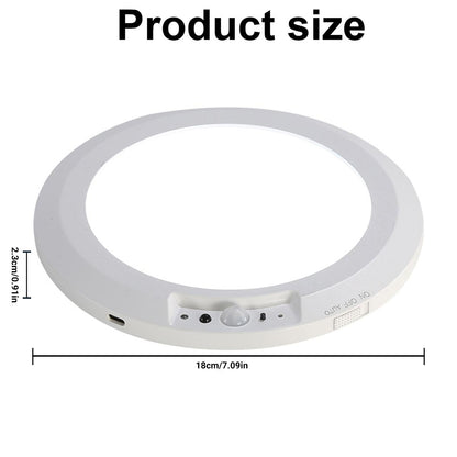 Rechargeable Motion Sensor Ceiling Light with Remote | Magnetic & Wireless