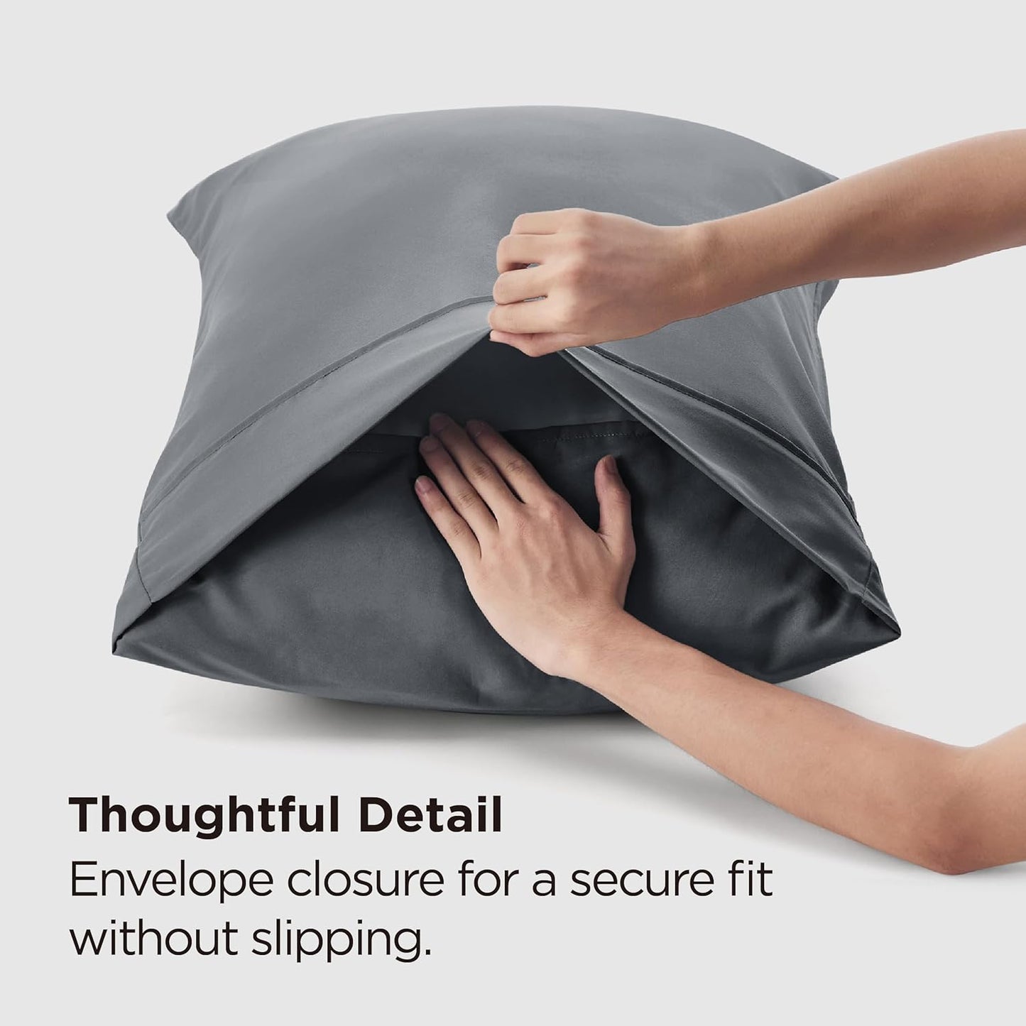 Soft Brushed Microfiber Pillow Case | Wrinkle Fade Resistant