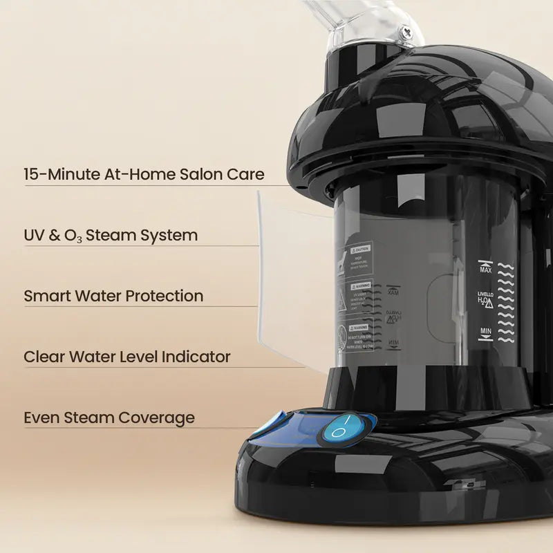 Hair Steamer 2 in 1 Ozone Facial Steamer for Personal Care