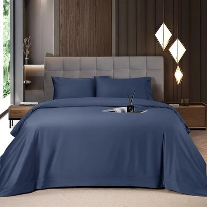 Shilucheng Cooling Bamboo Sheets 4-6PC | Hotel Luxury 16" Deep Pocket | Silky Soft Wrinkle Resistant