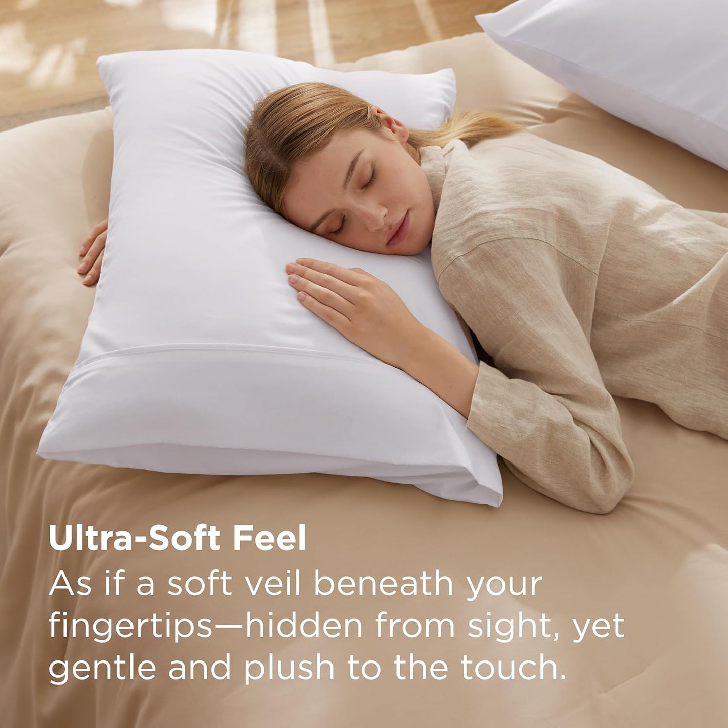 Soft Brushed Microfiber Pillow Case | Wrinkle Fade Resistant