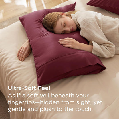 Soft Brushed Microfiber Pillow Case | Wrinkle Fade Resistant