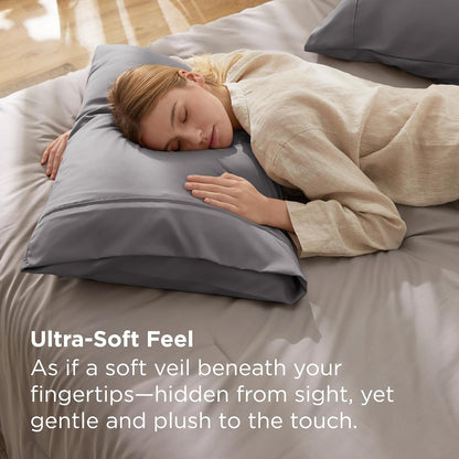 Soft Brushed Microfiber Pillow Case | Wrinkle Fade Resistant