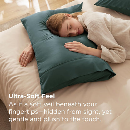 Soft Brushed Microfiber Pillow Case | Wrinkle Fade Resistant