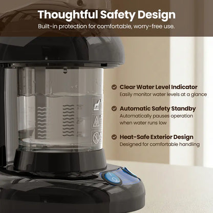 Hair Steamer 2 in 1 Ozone Facial Steamer for Personal Care